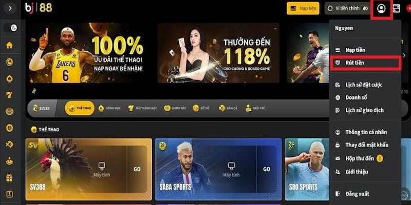 BJ88 Đảm bảo đủ số dư và điều kiện rút tiền